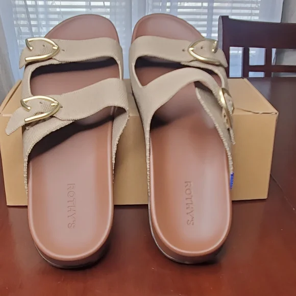 Rothy's Tan Women's Sandals - Picture 2 of 6